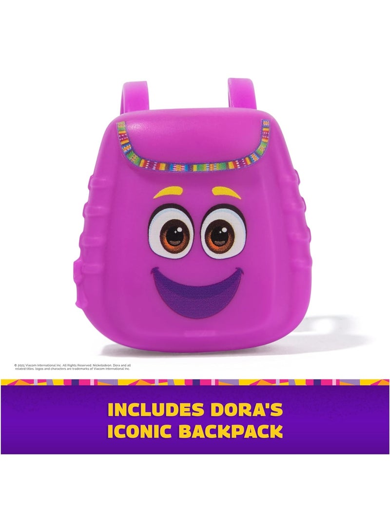 DORA مجموعة الأصدقاء المقربين دورا وبوتس - دمية 6" مع فساتين، حقيبة ظهر وأحذية لشخصيات للأطفال من عمر 3 سنوات فما فوق - Image 5